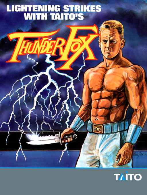 Thunder Fox (World) [NULL] Arcade Game Cover